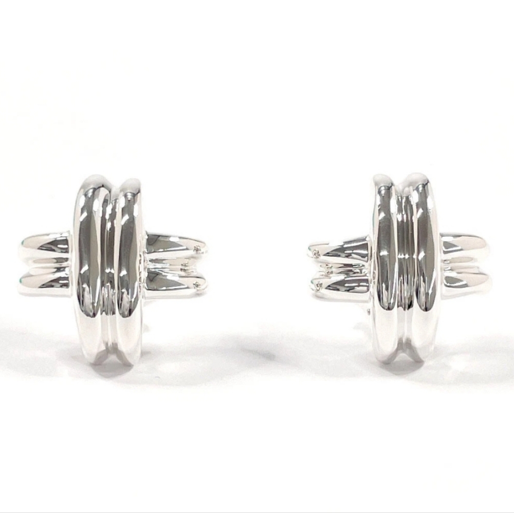 TIFFANY&Co. Earring Signature Cross/ GORGEOUS!